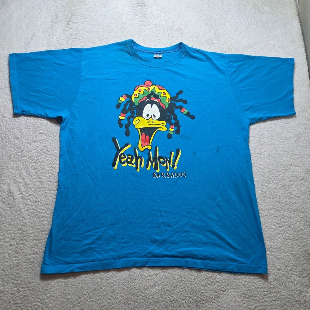 Riverbay T-Shirt Mens XXXL Blue Short Sleeve Cotton Crew Neck Casual Summer Tee